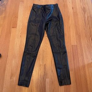 Topshop Leather Leggings